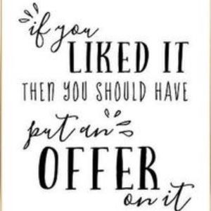 Don’t let an item in my closet pass you by...